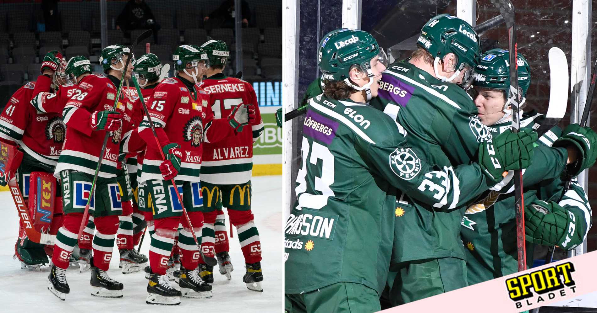 Djurgården Hockey: LIVE: Följ lördagens SHL