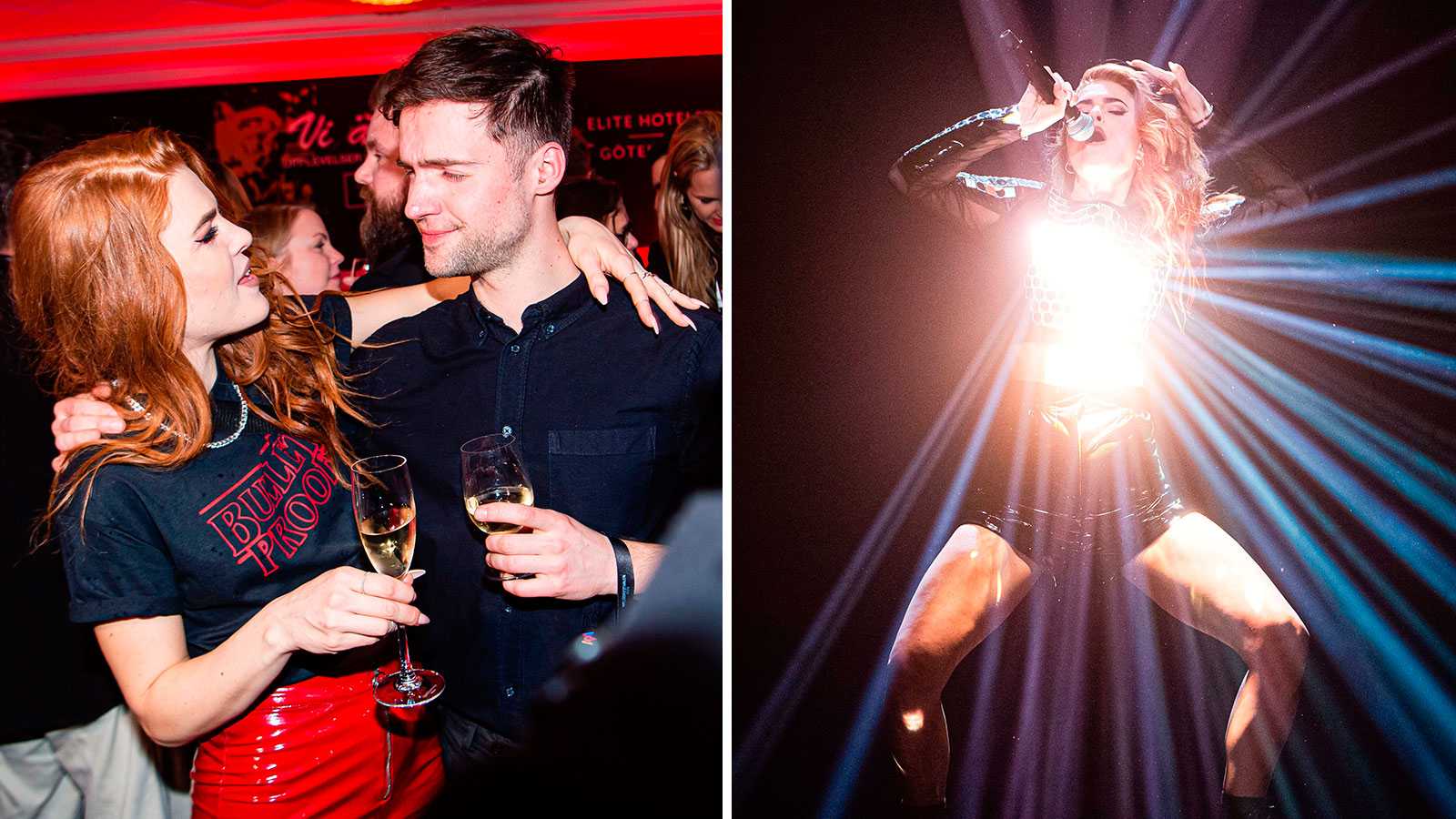Grälet med pojkvännen blev succé i Mello
