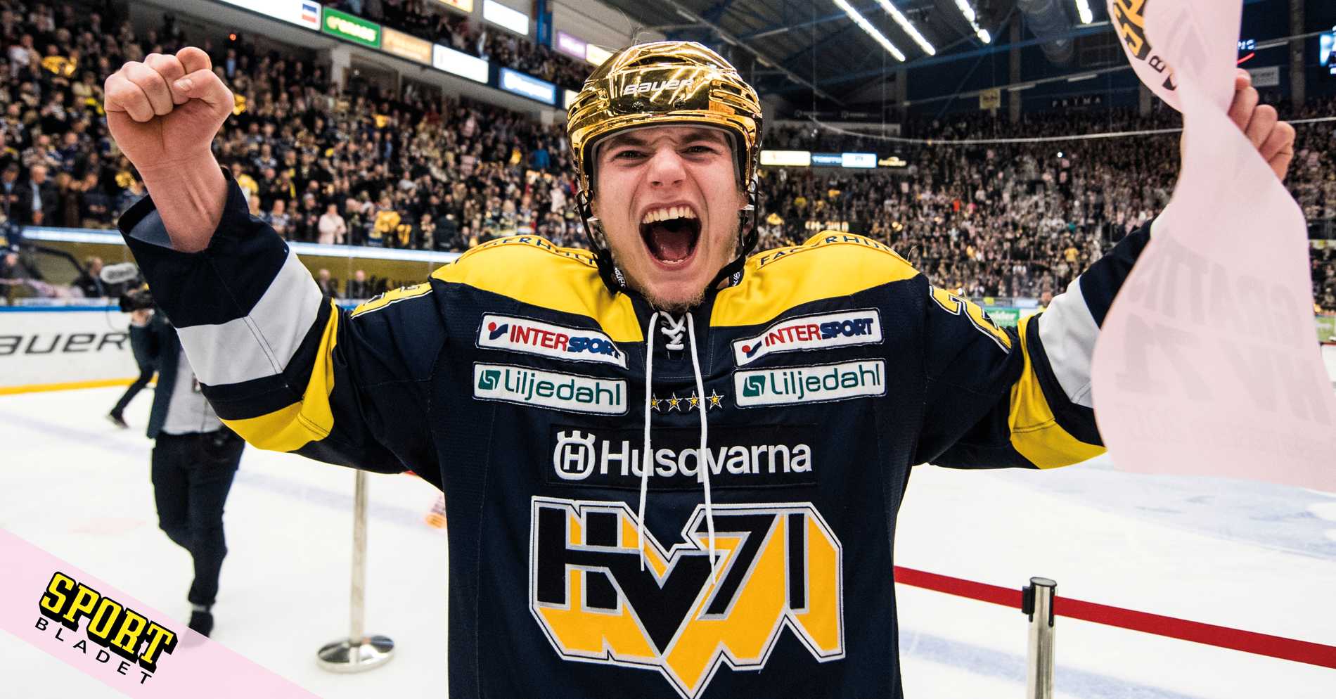 Hv71: Lias Andersson klar för HV71 – debuterar mot Brynäs