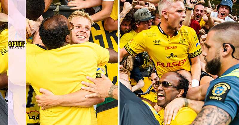 Elfsborg: Fansen firade med spelarna – riskerar förbud och böter