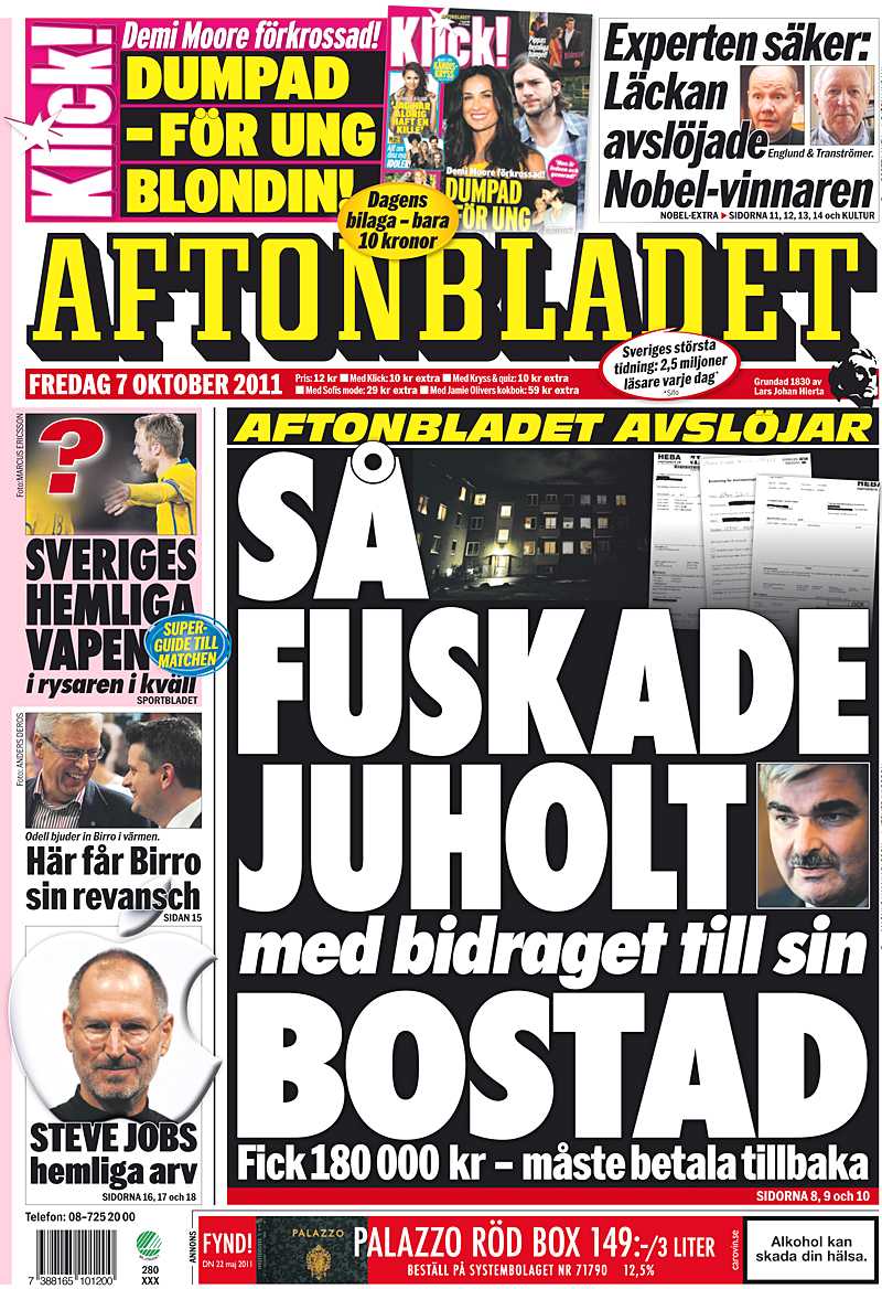 Aftonbladet - Förstasidorna