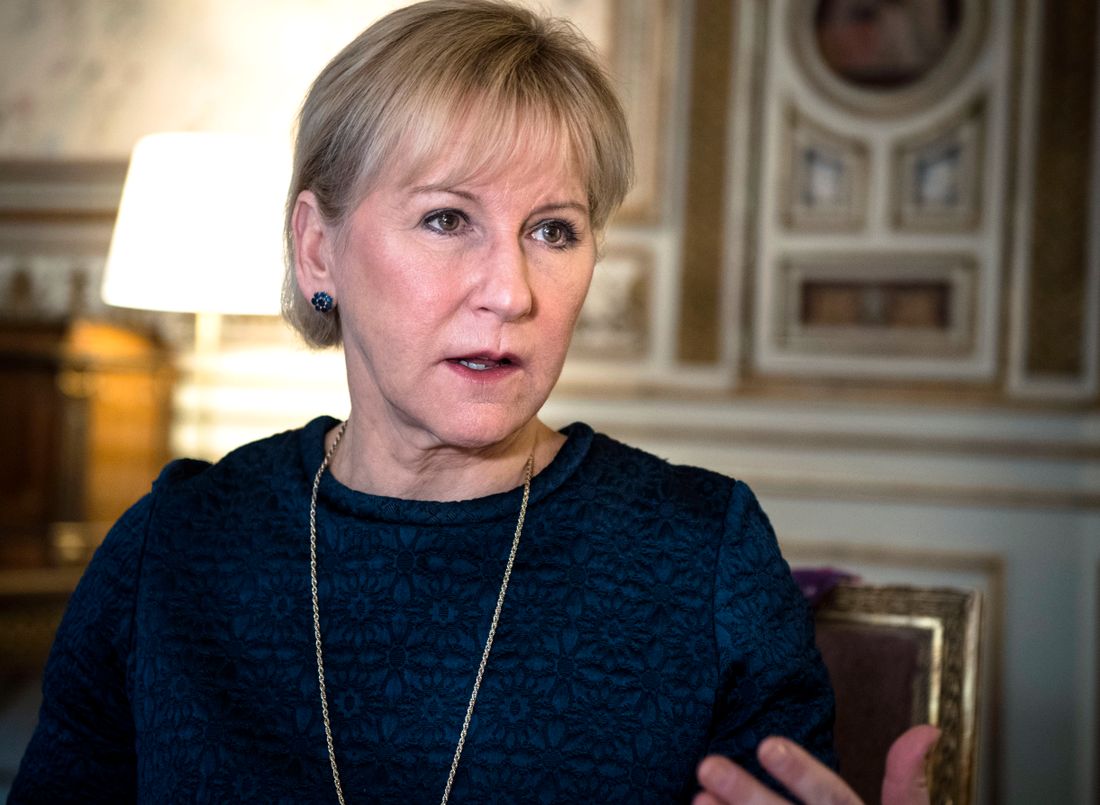 Margot Wallström (S). 