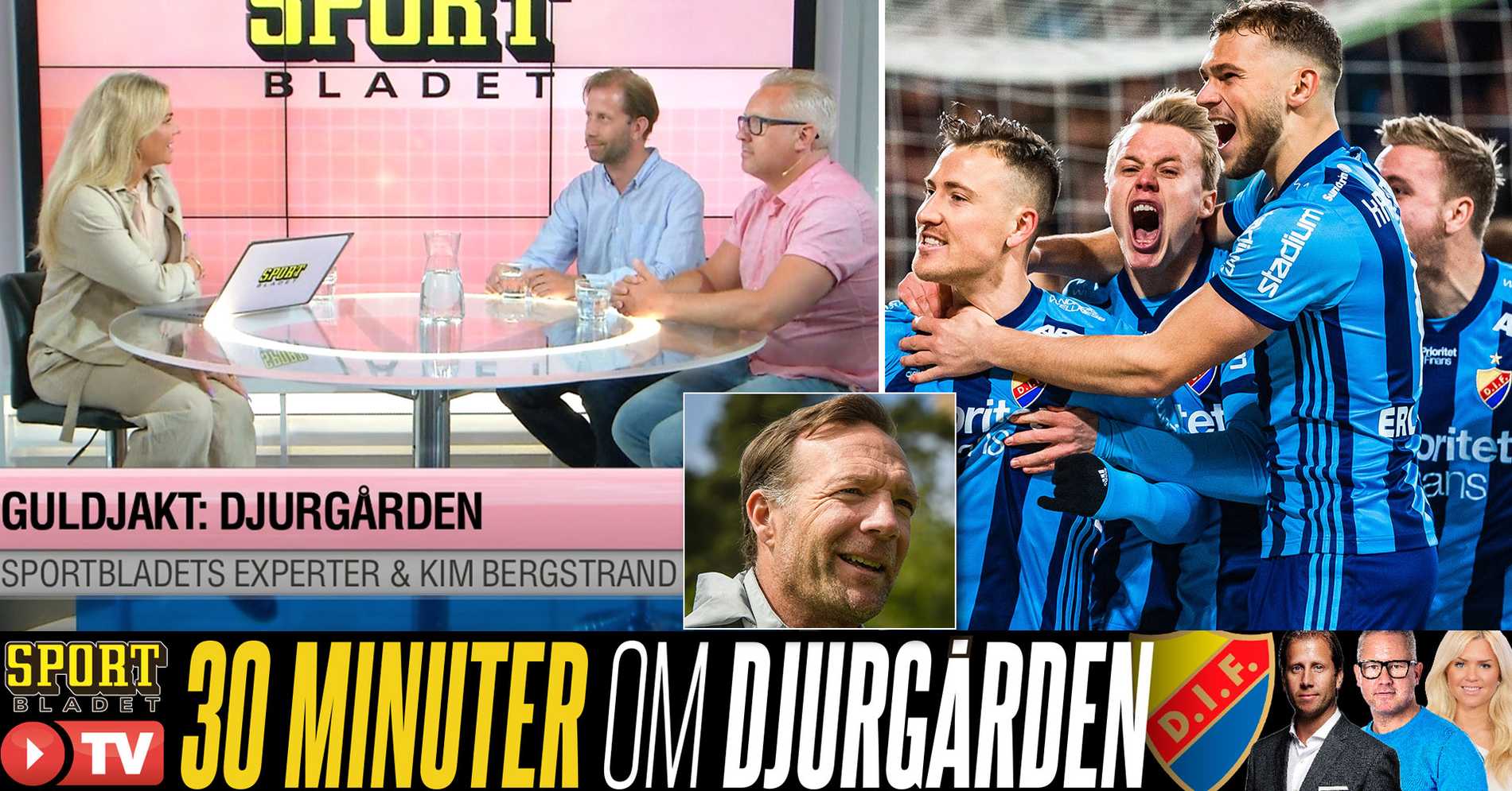 Djurgården Fotboll: TV: 30 minuter – bara om Djurgårdens IF: ”Jättespännande”