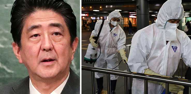 Coronafallen ökar snabbt i Japan – premiärministern utropar nödläge