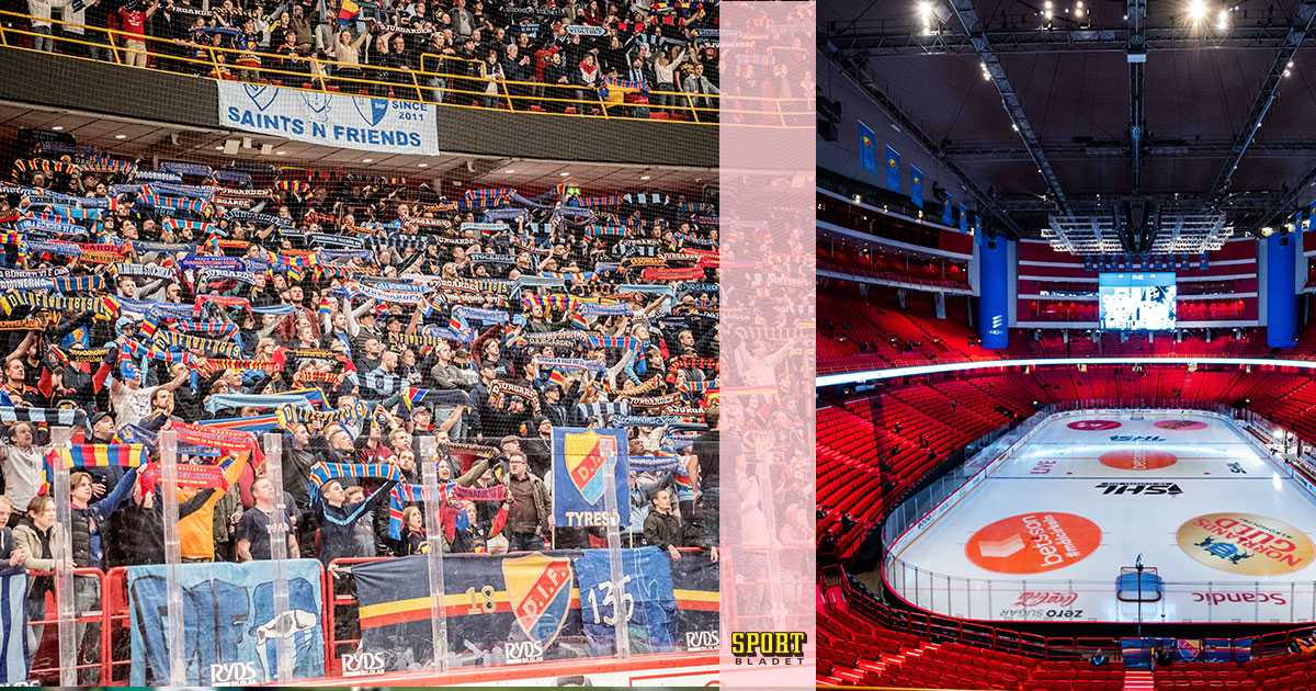 Djurgården Hockey: Djurgården ”tvingas ut” från Globen