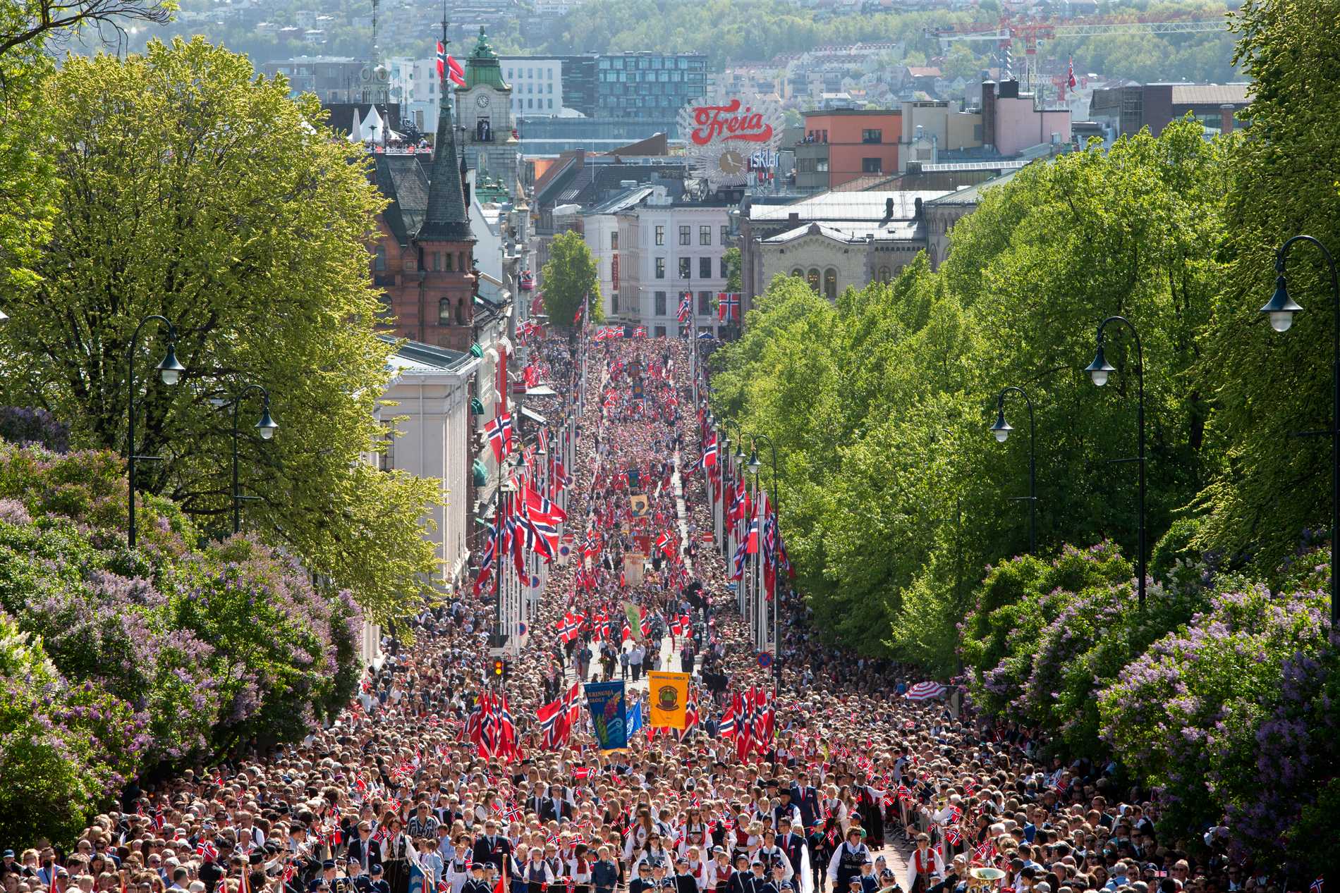 Förbud bryts för nationaldagsfirande i Norge