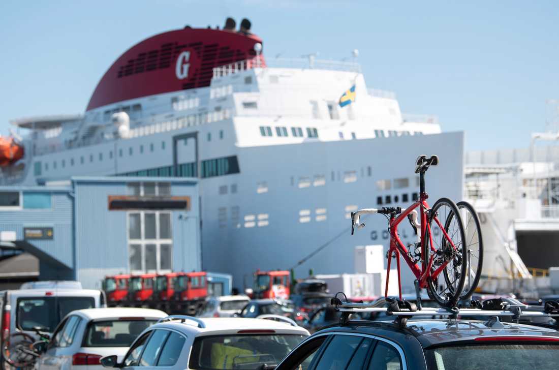Hårda vindar stoppar färjor till Gotland | Aftonbladet