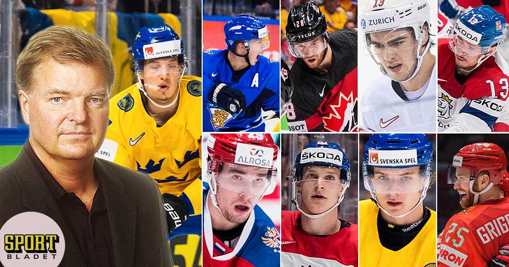 Wennerholms rankning: Hockey-VM:s 25 bästa spelare