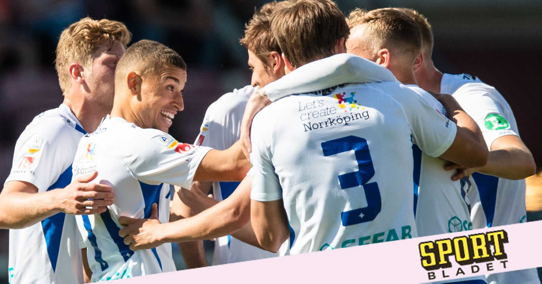 IFK Norrköping: Jordan Larsson efter målet: Smörpassning