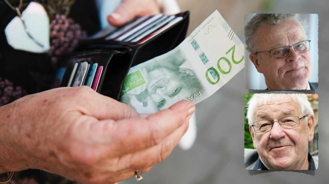 Kör inte över folket – säkra kontanterna | Aftonbladet