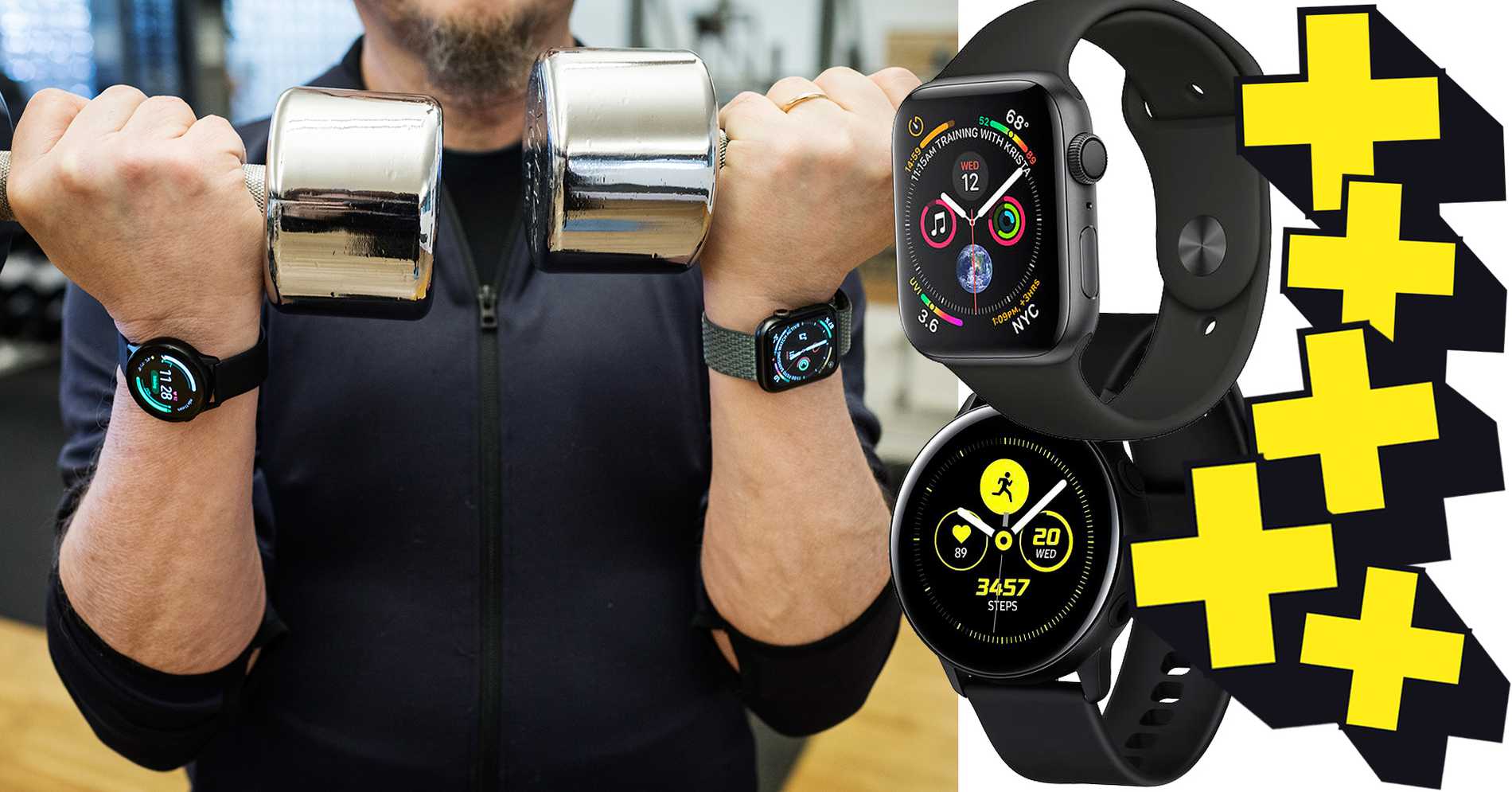 Smarta klockor-duell: Apple Watch Series 4 mot Samsung Galaxy Watch Active | Aftonbladet