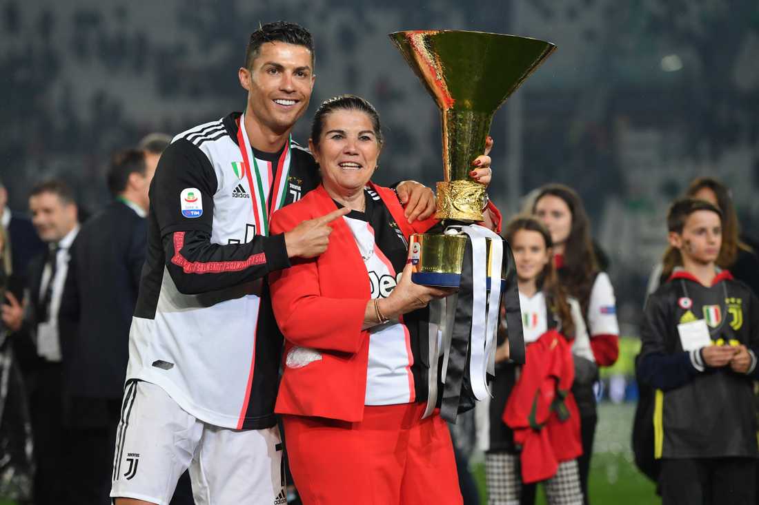 Cristiano Ronaldo e madre Maria Dolores Aviro