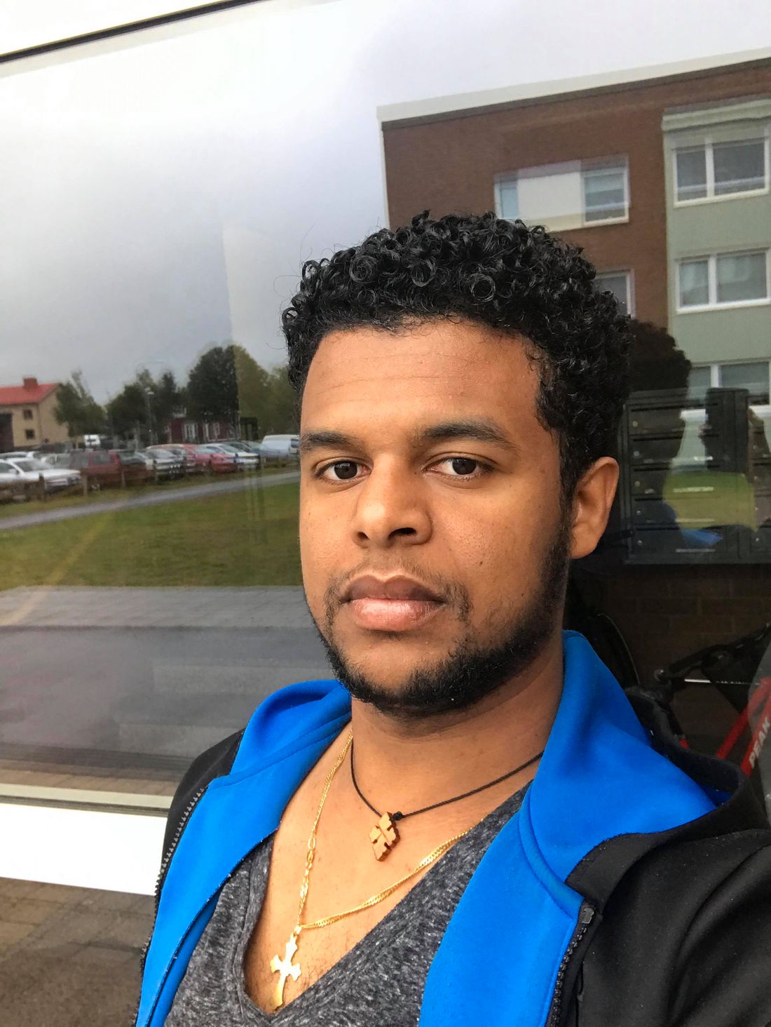 Eritrean Man s Car Scratched with Nazi Symbol and Burned Eritrean Man s Car Scratched with Nazi Symbol and Burned