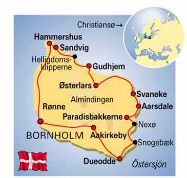 Cykelvägar Bornholm Karta – Karta 2020