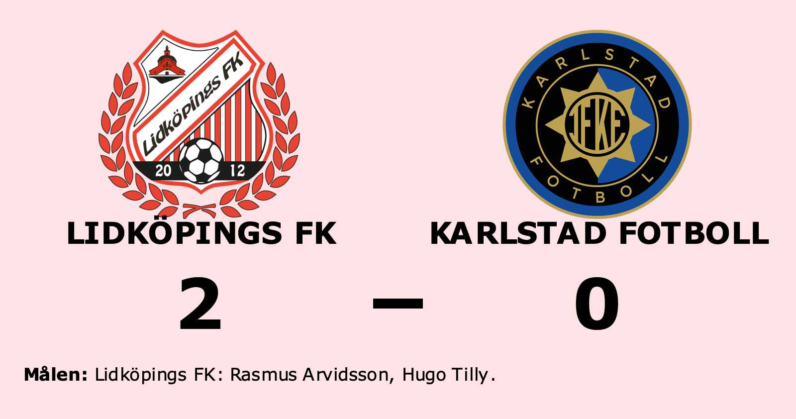 Karlstad Fotboll föll borta mot Lidköpings FK