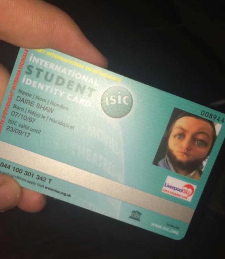 Har Ar Hans Galna Studentlegitimation Aftonbladet